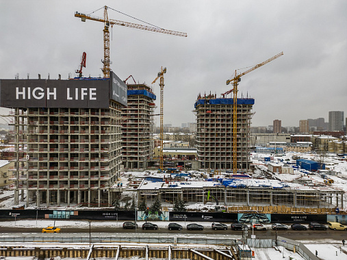 Монолит Heart Tower достиг уровня 15 этажа